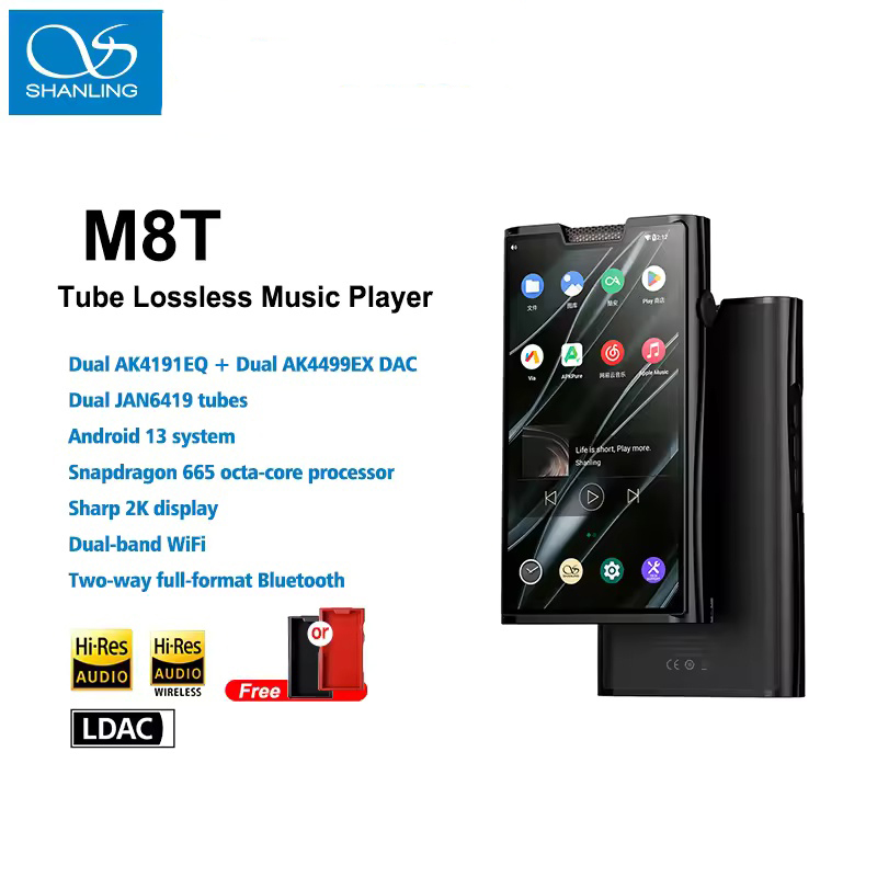 Audio Player With Youtube Music - SHANLING M8T Flagship Tube Android Portable