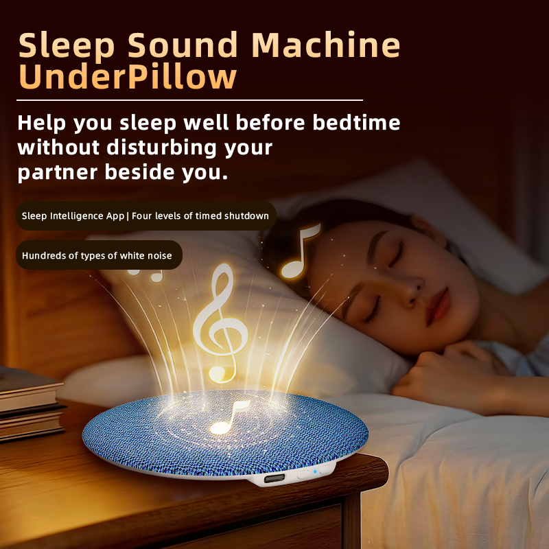 Audio Music Apple - Bluetooth 6.0 Pillow Speaker for Sleeping,