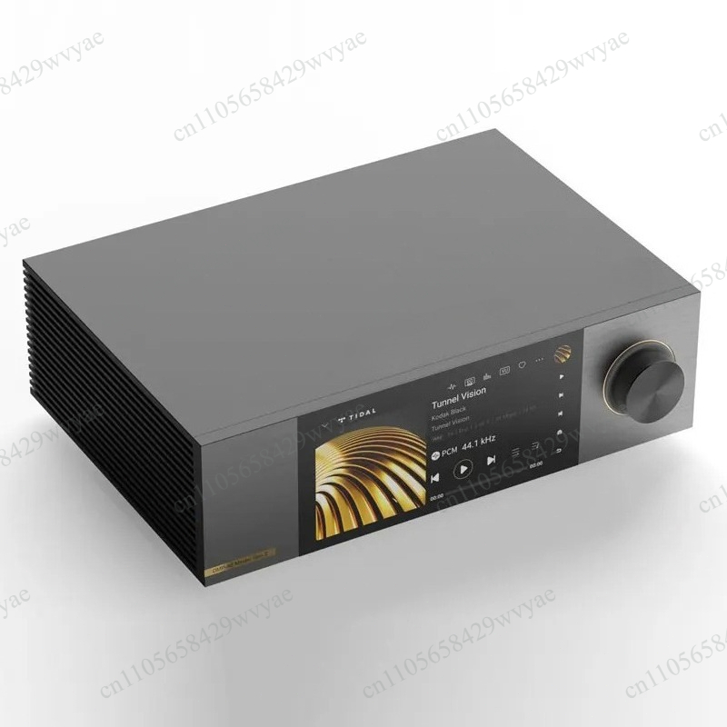 Audio Music Edit - Black Desktop Hi‑Fi Network Music Streamer