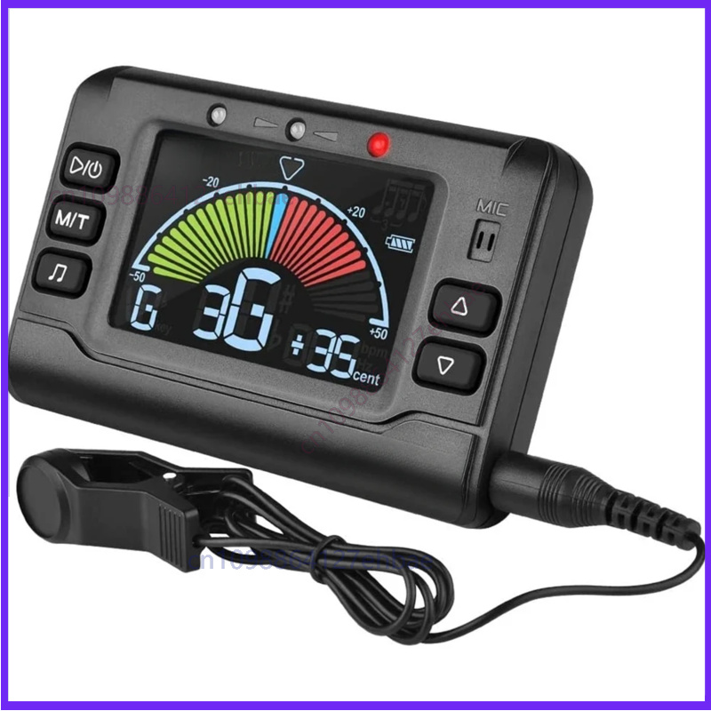 Guitar Tuner Clip - Musedo MT-41 Rechargeable Guitar Universal Electronic