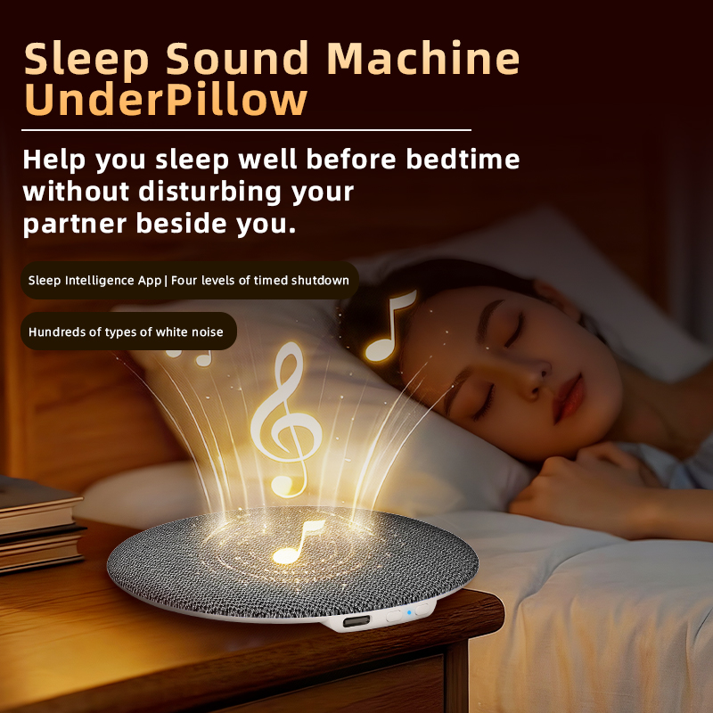 Audio Music Apple - Bluetooth 6.0 Pillow Speaker for Sleeping,