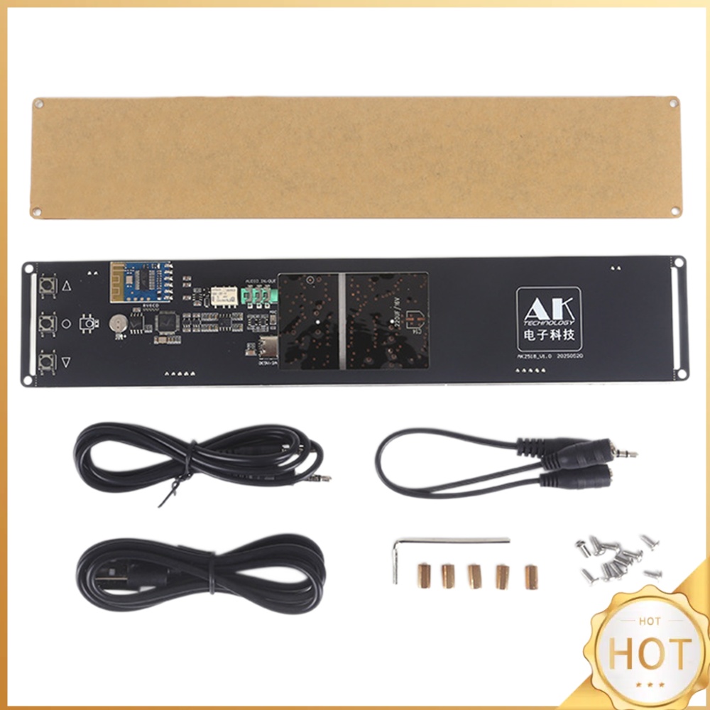 Audio Without Music - Music Spectrum Display Board Bluetooth-compatible Receiver
