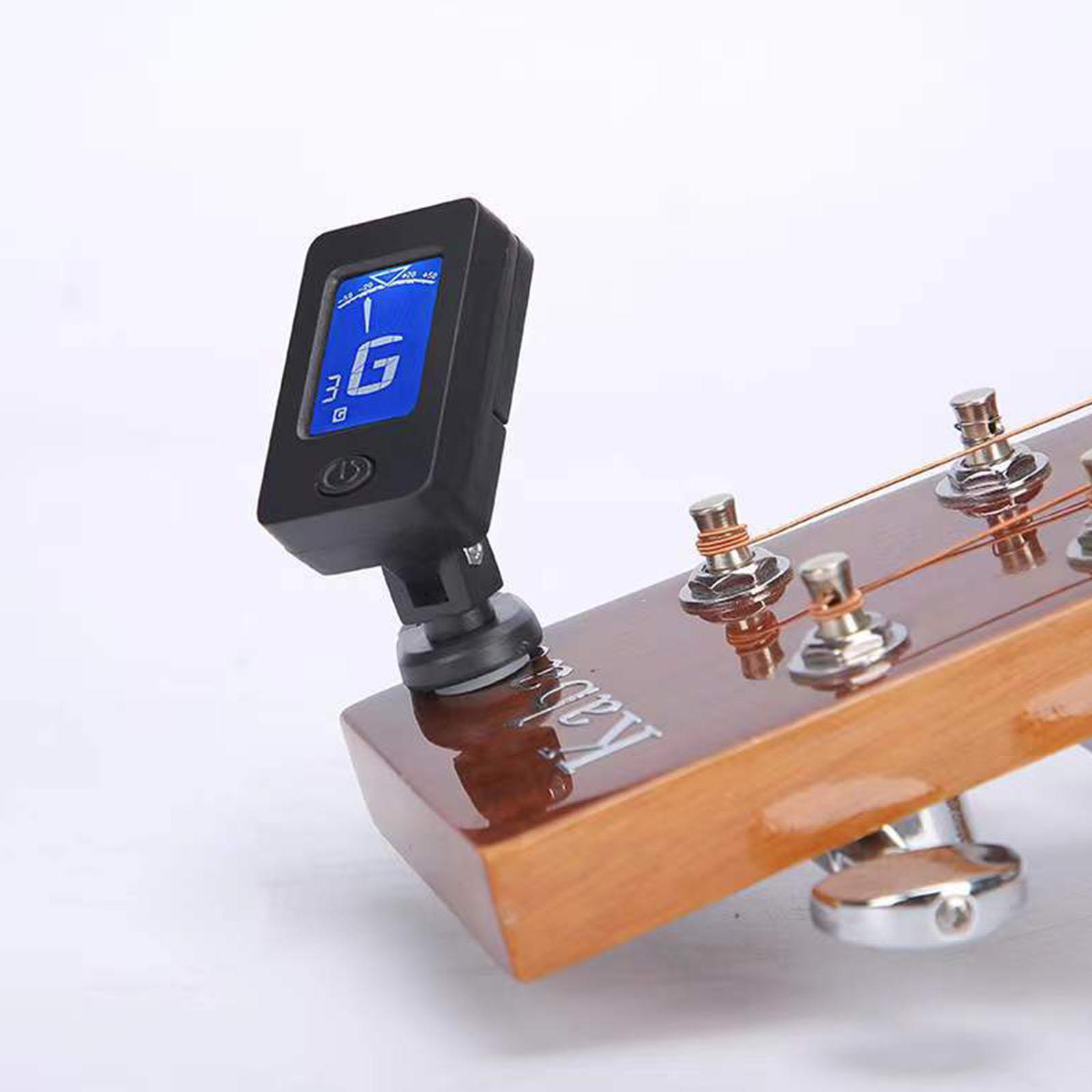 Guitar Tuner Clip - T-02 Guitar Tuner Chromatic Clip-on Tuner
