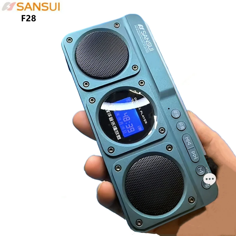 Audio Music Apple - Portable F28 FM Radio Hi-fi Sound