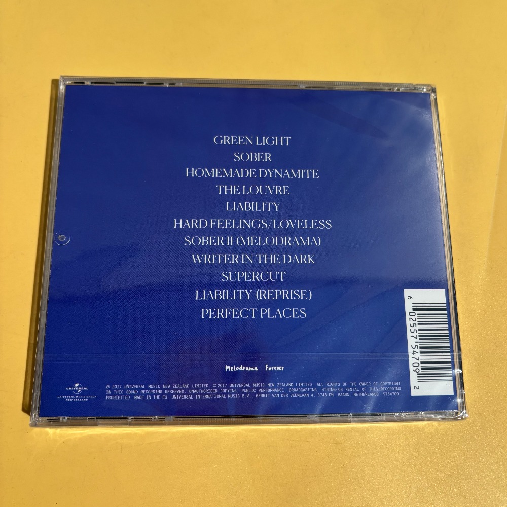 CD 'Melodrama' Lorde Pop Elect - Audio Music Edit review and price