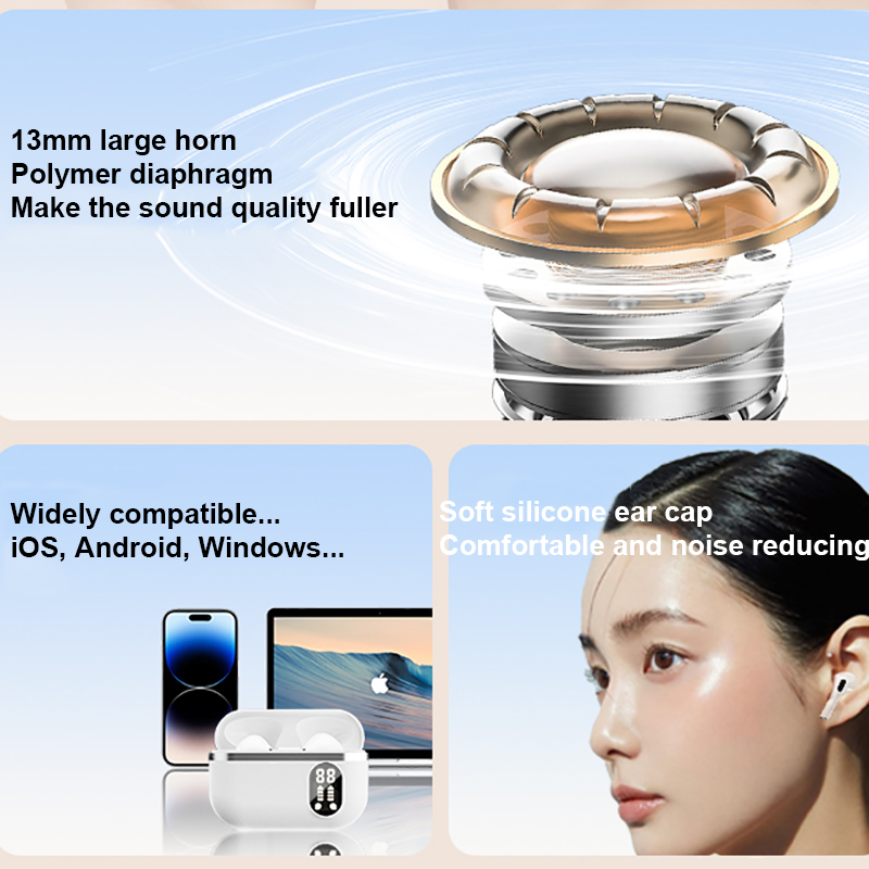 Fashion Bluetooth Earphones Wi - Audio Music Apple review and price