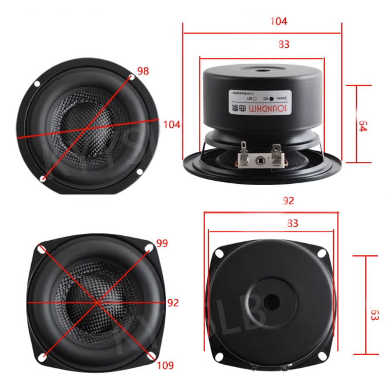 KYYSLB 35~80W 3.5 Inch Speaker - Audio Music Apple review and price