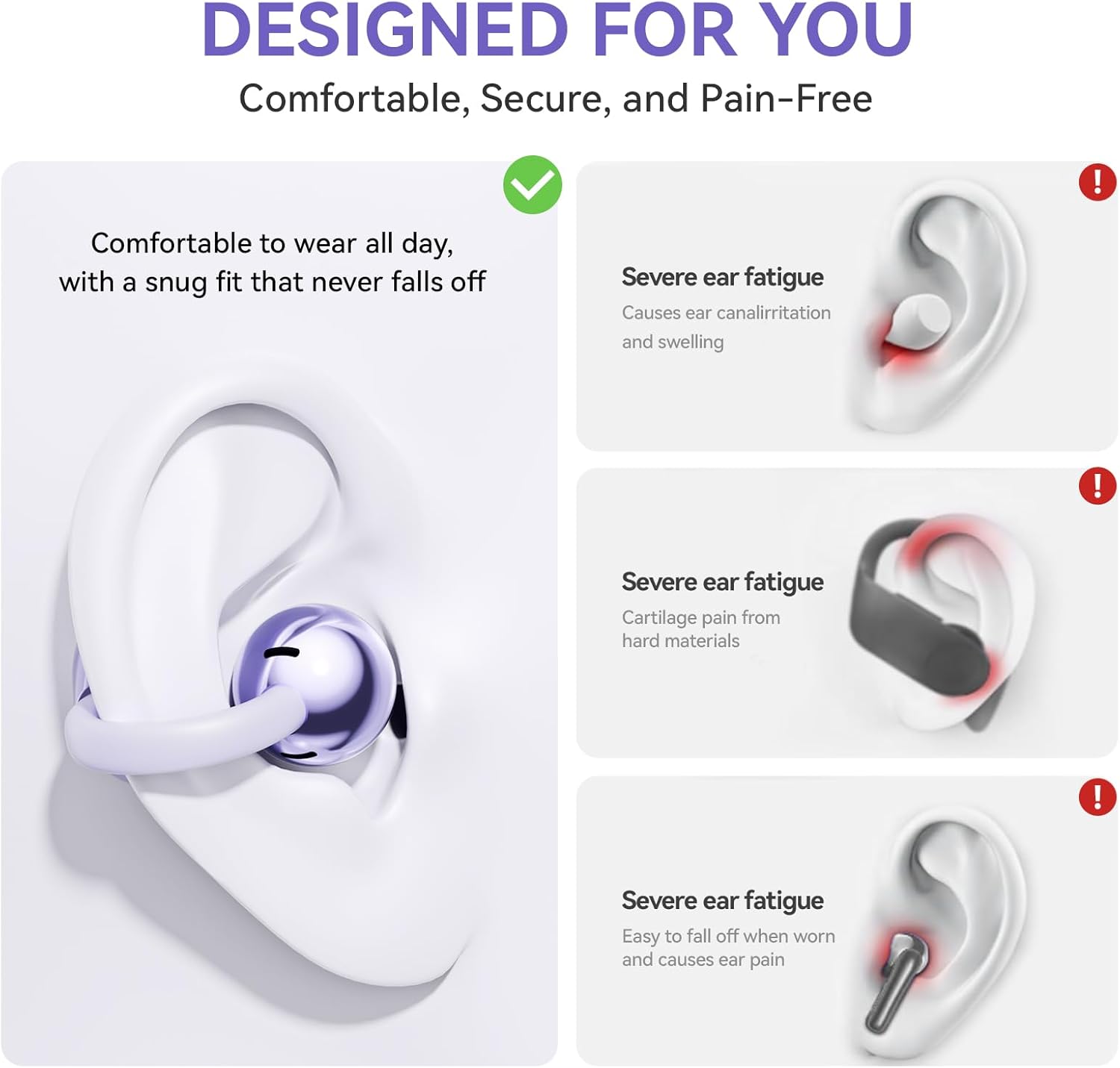 Sport Open Ear Clip Wireless B - Audio Music Apple review and price