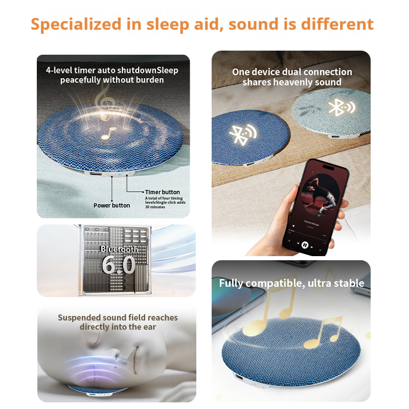 Bluetooth 6.0 Pillow Speaker f - Audio Music Apple review and price