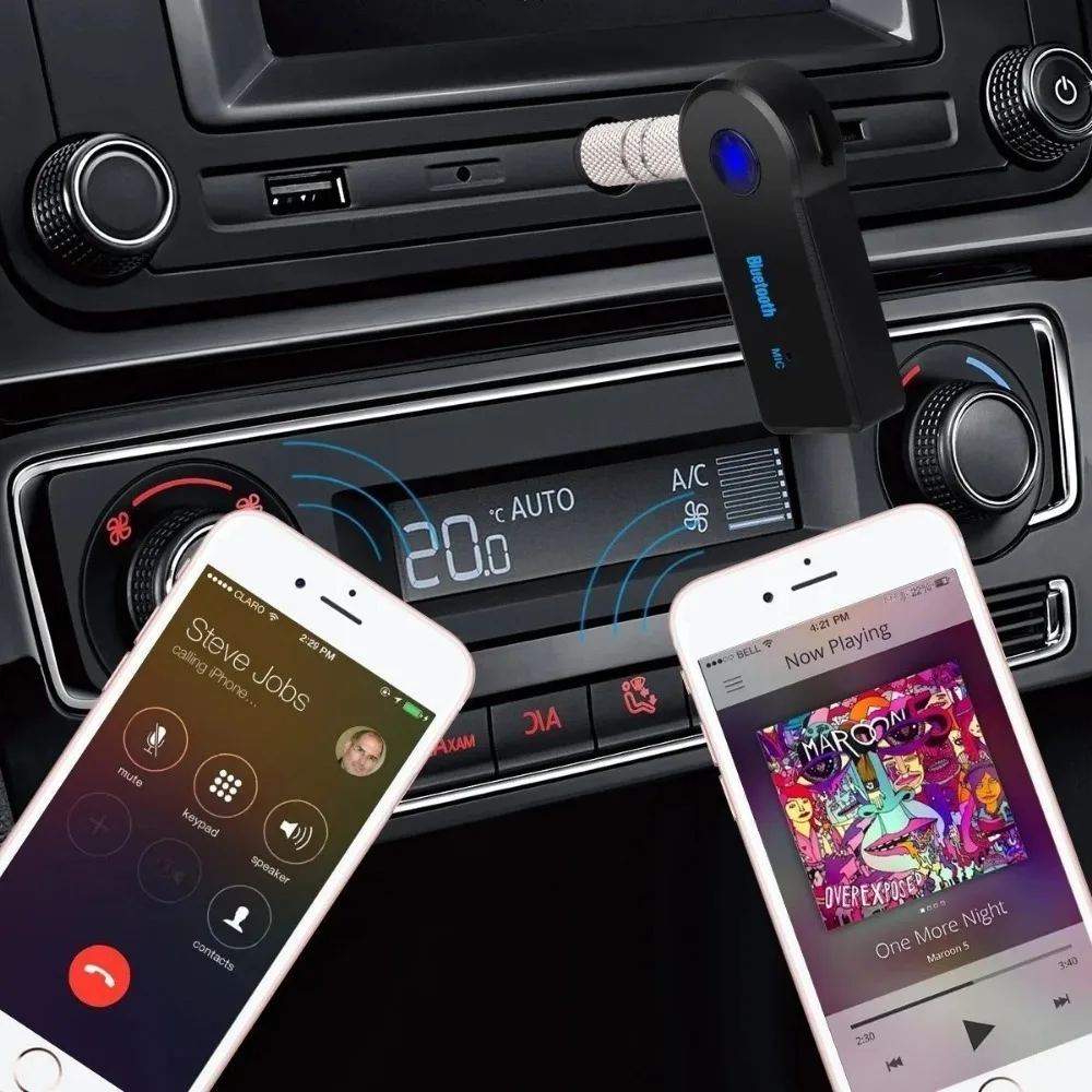 Bluetooth4.2 AUX Audio Stereo  - Audio Without Music review and price