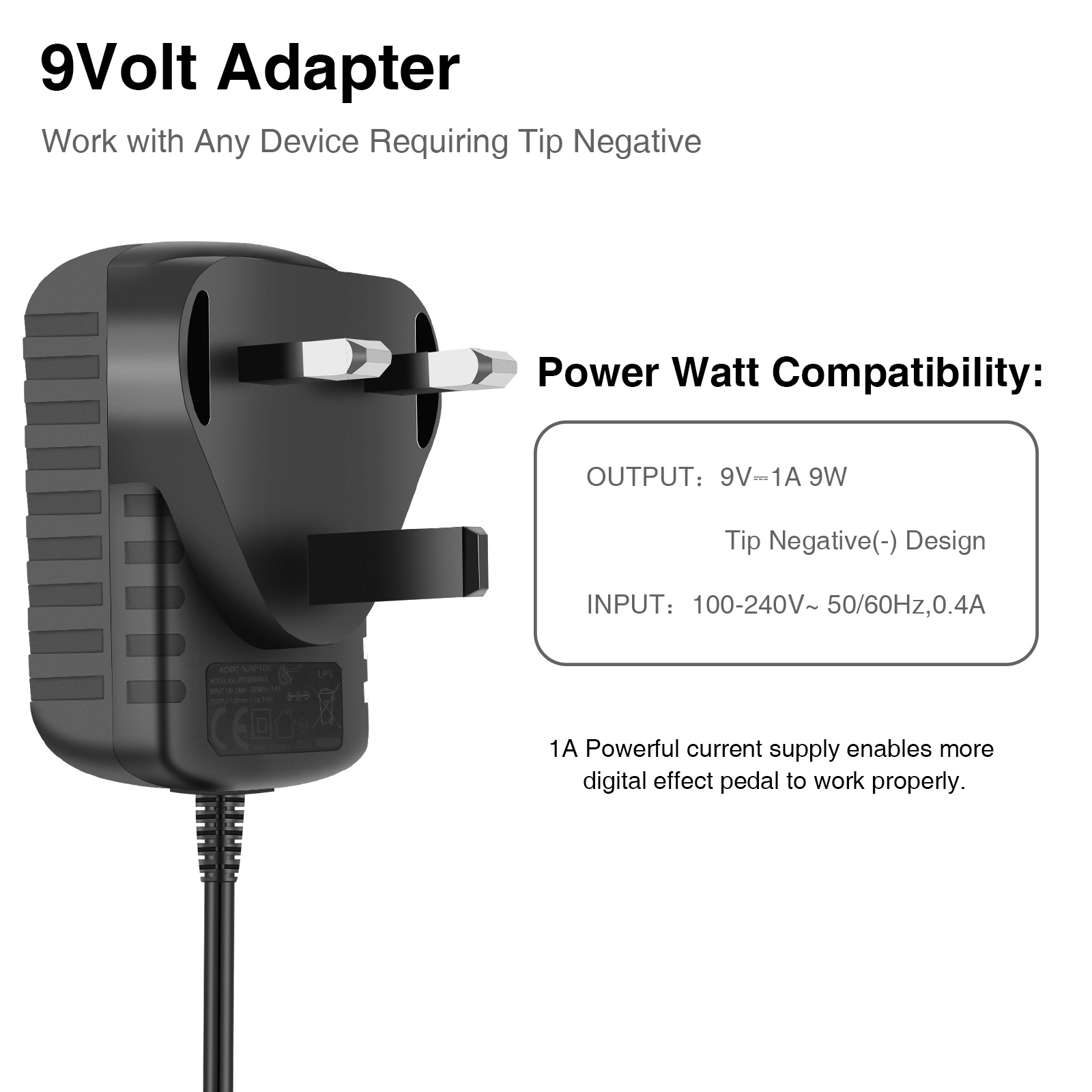 Lekato Power Adapter 6 Ways Mu - Audio Music Effect review and price