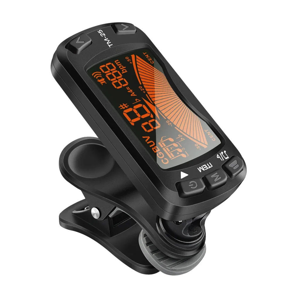 Compact 3-In-1 Tuner for Trave - Guitar Tuner Clip review and price