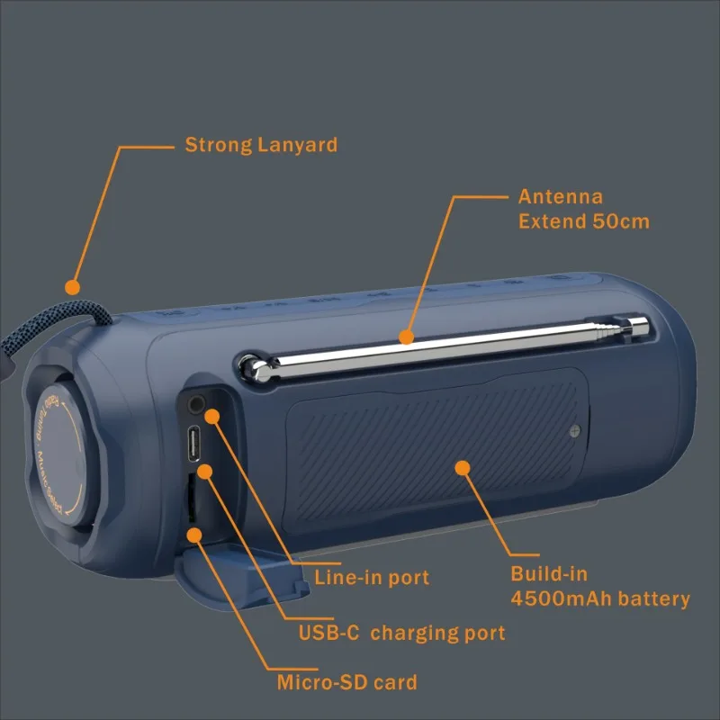 Multi-function Radio Portable  - Audio Music Apple review and price