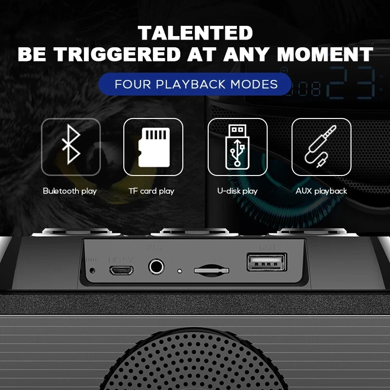 Wireless Bluetooth Speaker Por - Audio Music Apple review and price