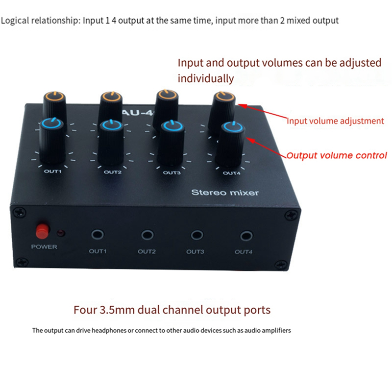 M07K-AU-404 Stereo Sound Four  - Audio Without Music review and price