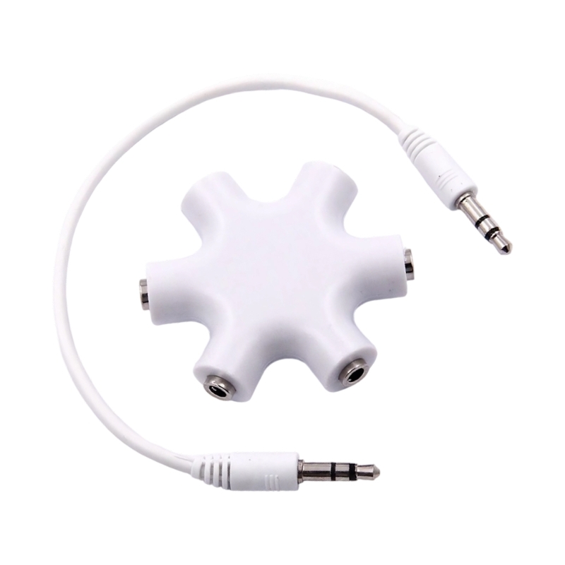 E74D 6 in 1 Stereo Music Hubs  - Audio Music Distribution review and price