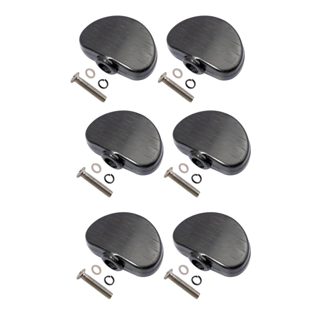 6 Pcs Black Guitar Tuning Pegs - Guitar Tuner Clip review and price