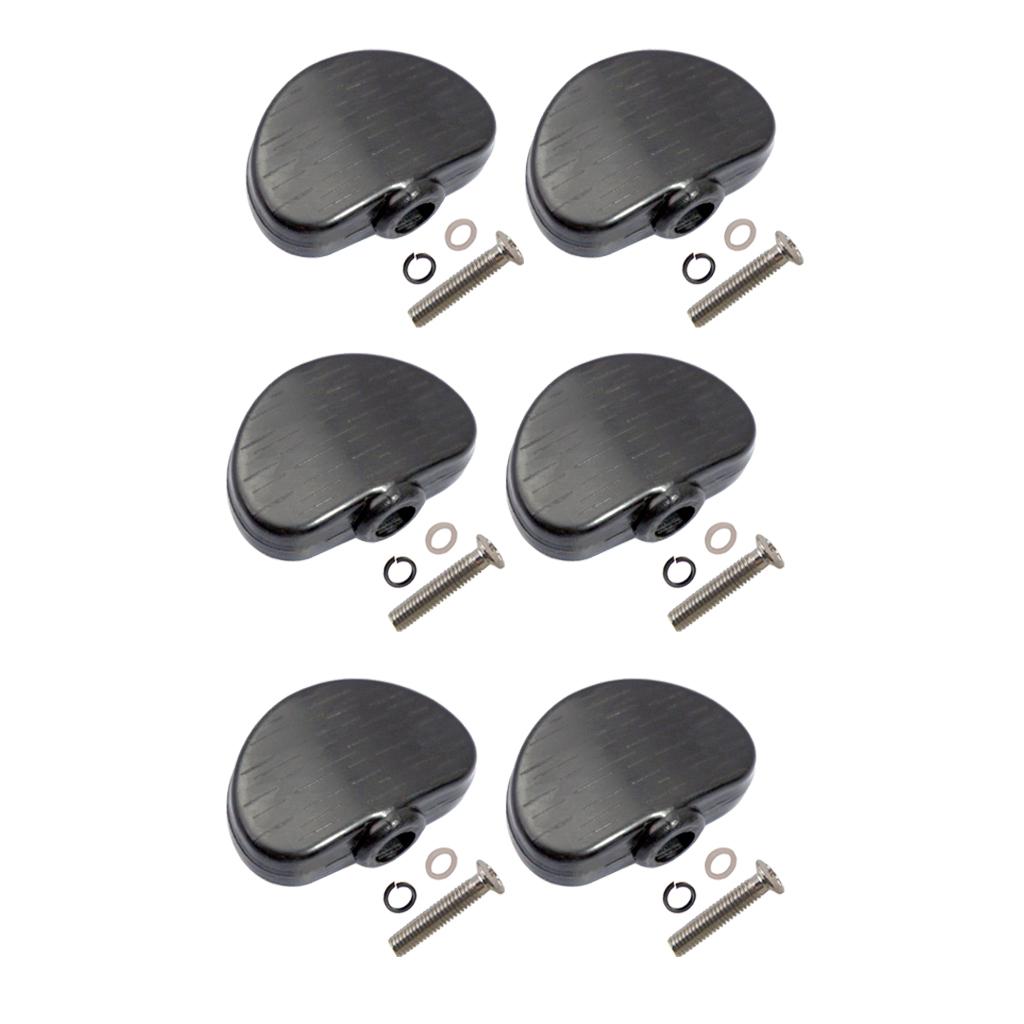 6 Pcs Black Guitar Tuning Pegs - Guitar Tuner Clip review and price