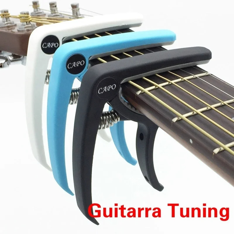 Plastic Guitar Capo for 6 Stri - Guitar Tuner Clip review and price