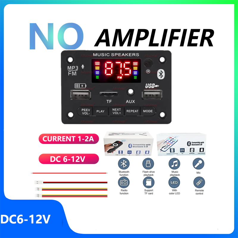 Without an amplifier Bluetooth - Audio Without Music review and price