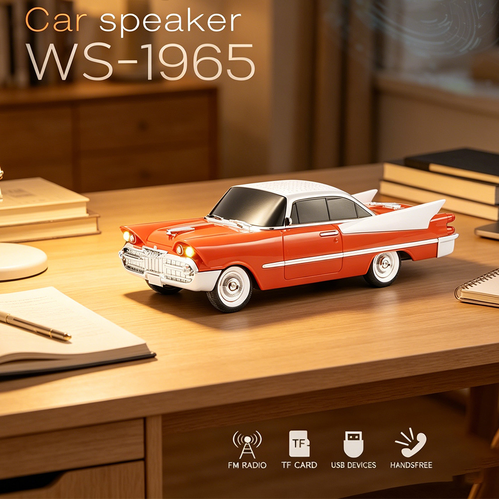 Retro Classic Car Model Blueto - Audio Music Apple review and price
