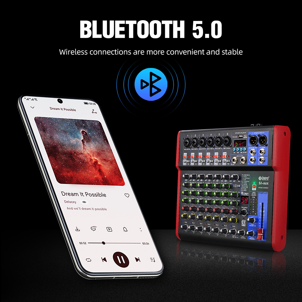 4 6 8-channel portable audio m - Audio Music Effect review and price
