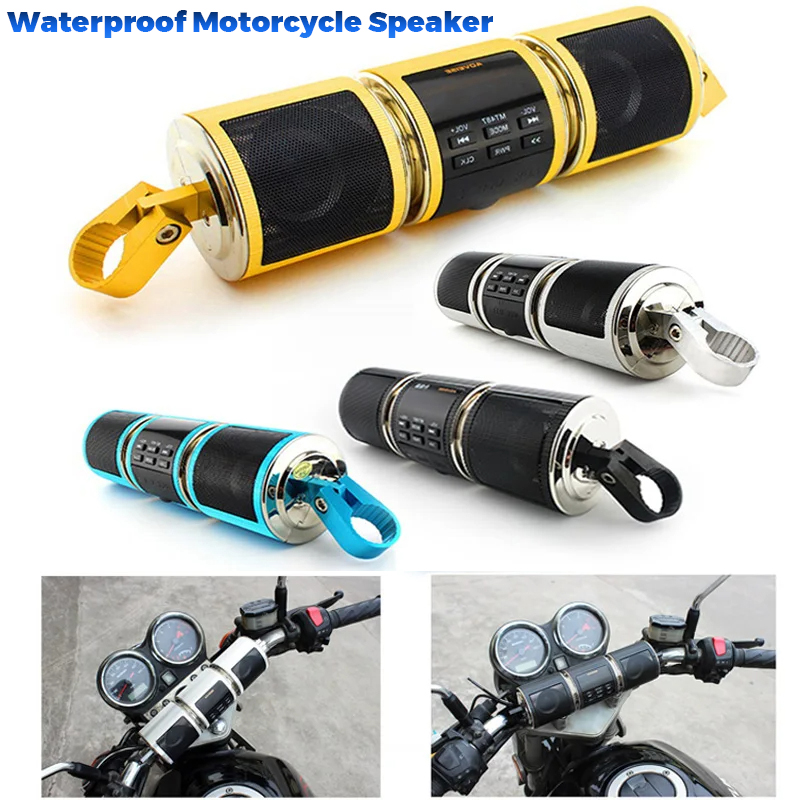 Motorcycle Audio FM Radio AUX  - Audio Music Free Mp3 review and price