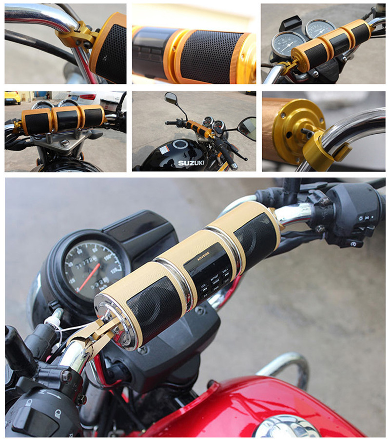 Motorcycle Audio FM Radio AUX  - Audio Music Free Mp3 review and price