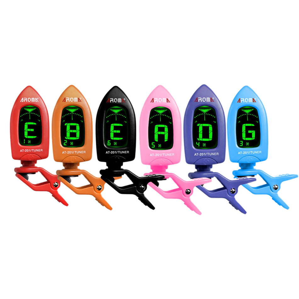 Aroma AT-201 Digital Guitar Tu - Guitar Tuner Clip review and price