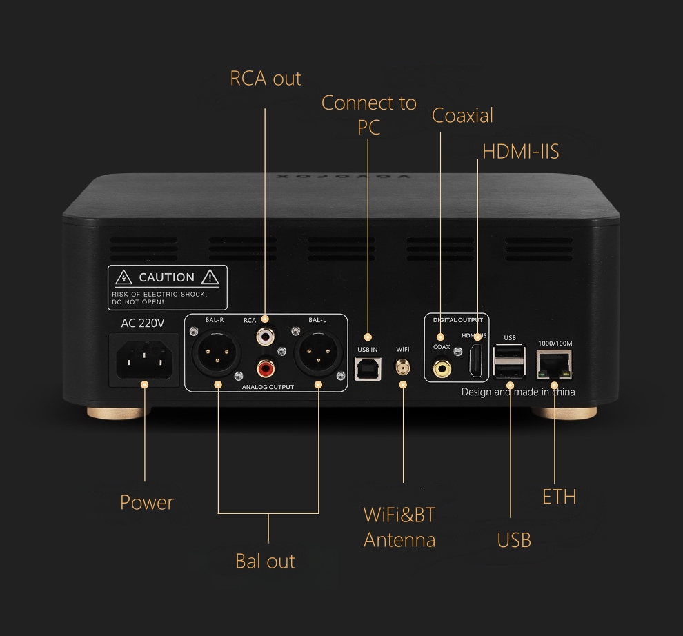 VOVOFOX-HiFi AP05S Lossless Mu - Audio Without Music review and price