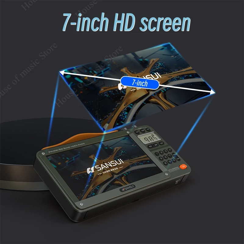 Sansui F50/F51 HD Screen Video - Audio Music Apple review and price
