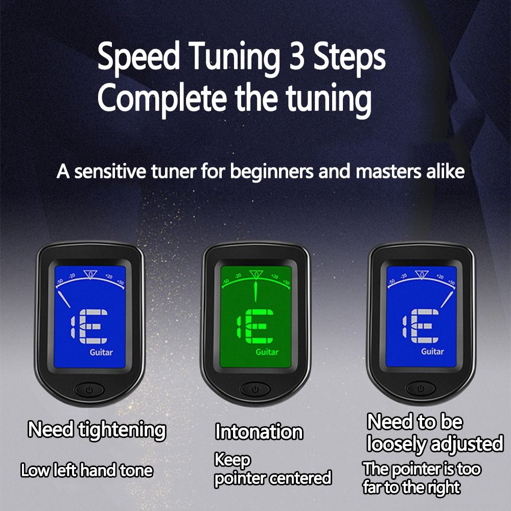 Clip on Guitar Tuner Mini LCD  - Guitar Tuner Clip review and price