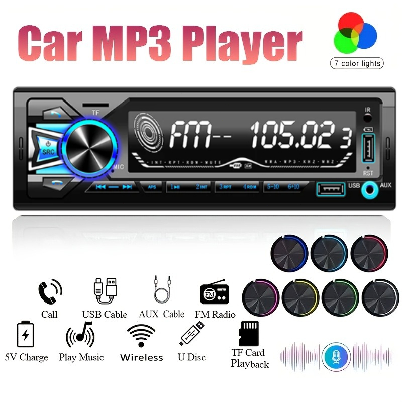1DIN In-Dash FM Car Radio Ster - Audio Without Music review and price