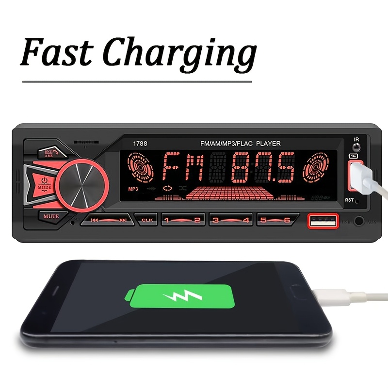 1DIN In-Dash FM Car Radio Ster - Audio Without Music review and price