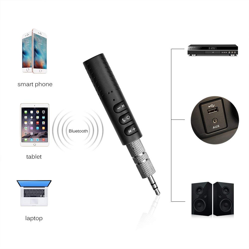 3.5mm Jack Wireless Bluetooth  - Audio Music Free Mp3 review and price